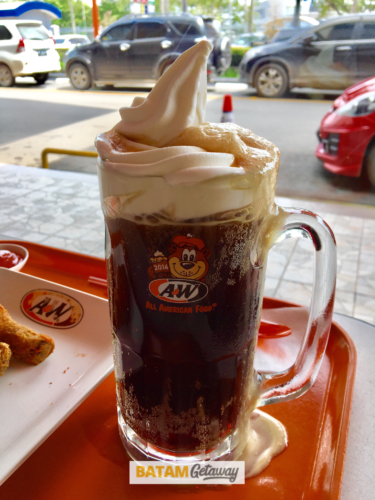 Batam Food Blog - A&W Batam Review