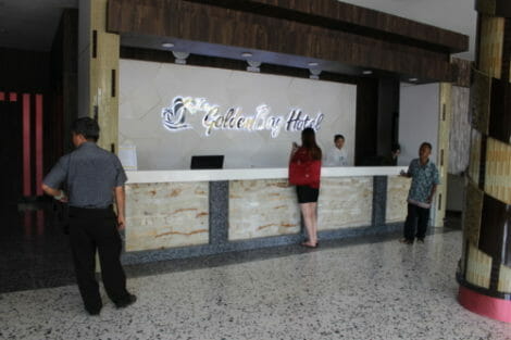 Golden Bay Hotel Batam Hotel Reception