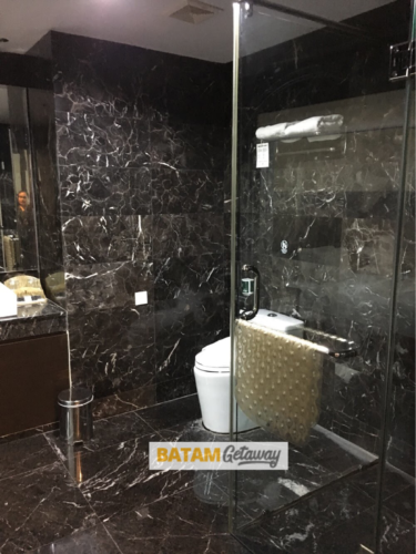 Batam BCC Hotel Review Executive Deluxe Toilet