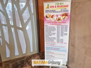 Batam Nagoya Hill Hotel Review massage
