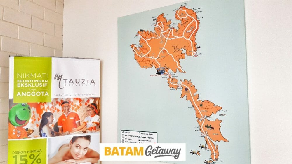 Harris Barelang Resort Batam Map