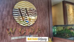 Batam Woda Villa and Spa Package Signage