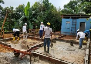Volunteer Overseas in Indonesia Batam - Batam Build - After Building Working Site-min